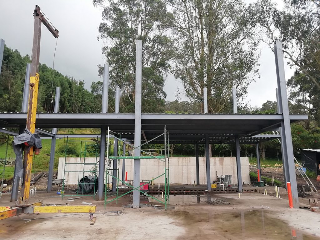 Details Chantier Maison Individuelle Construction Neuve Structure Metallique Et Dalle Etage En Metaldeck Benazra.com