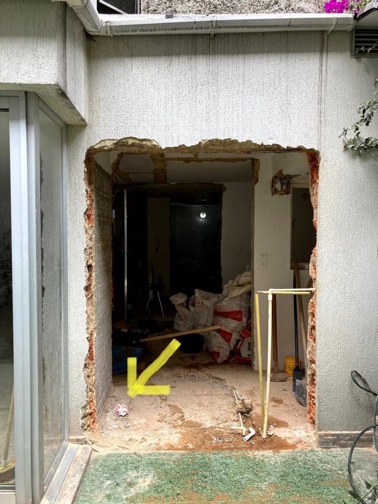 Details Renovation Appartement Avec Terrasse Demolition Mur Pour Rajouter Baie Vitree Benazra.com