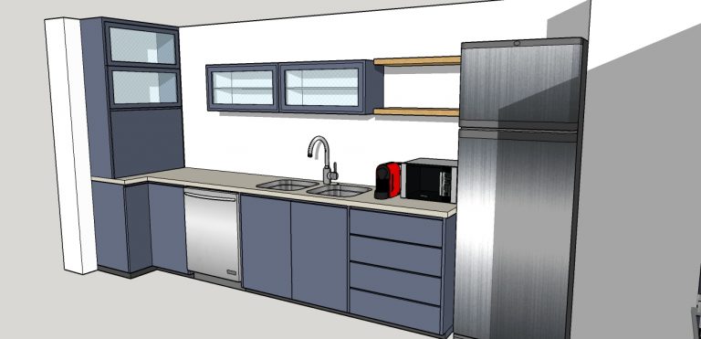 Exemples Image De Synthese Projet Cuisine Renovation Appartement Duplex Vue Arriere Benazra.com