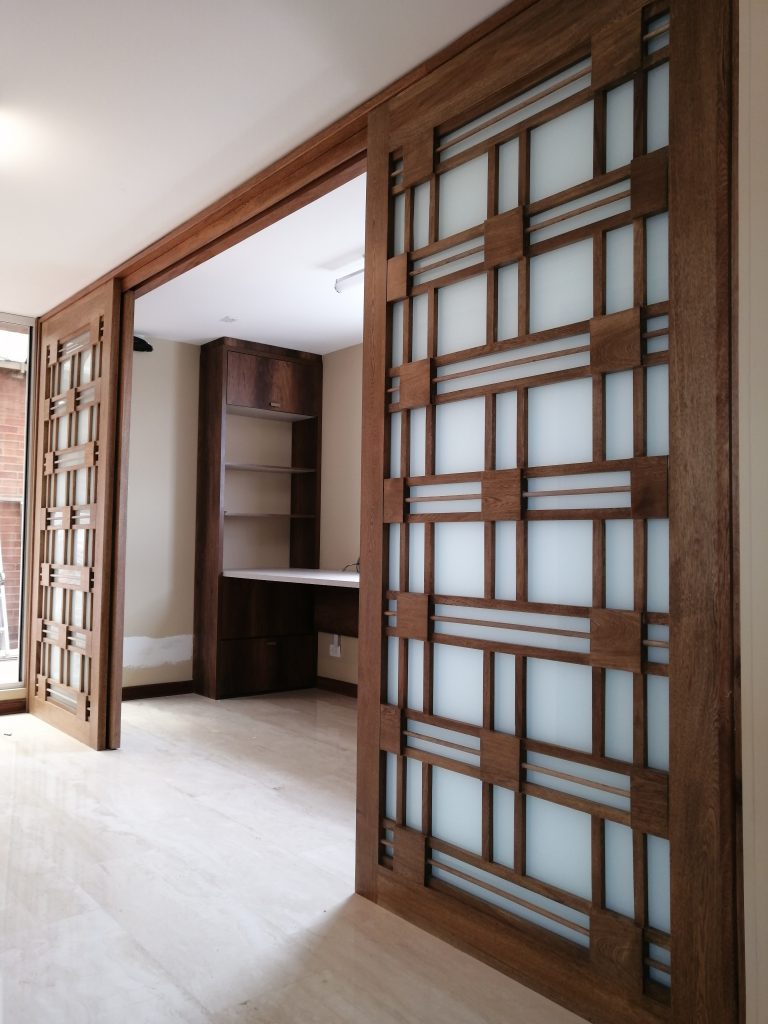 Cloison Bois Type Claustra Pour Bureau Teletravail Travaux Renovation Construction Neuve Architecte Maitre Doeuvre Paris Benazra.com